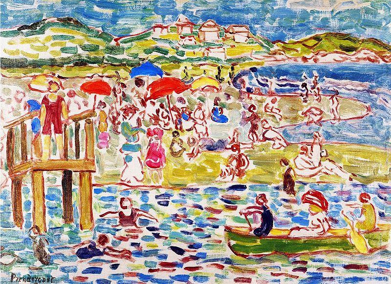 Maurice Prendergast Bathers China oil painting art